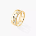 [⭐JeweliWhal]Move Romane Diamond Ring