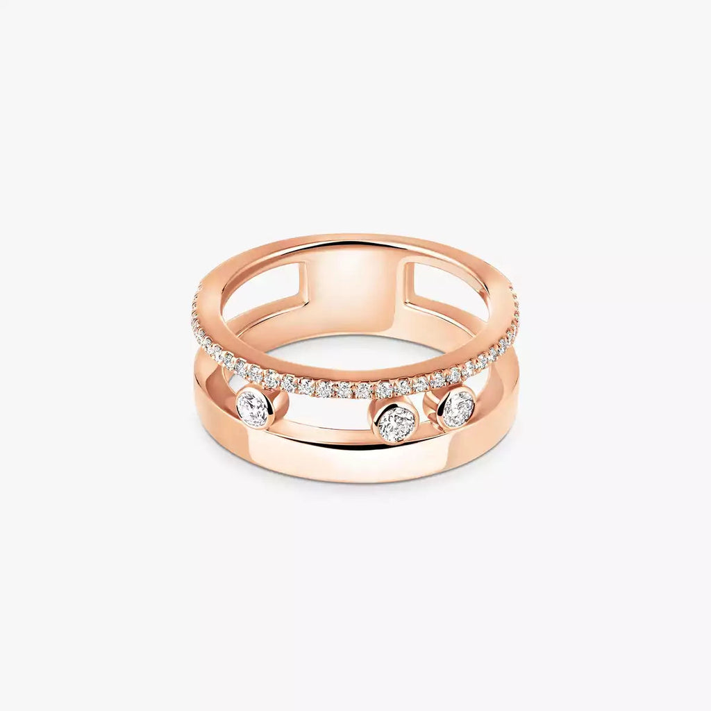 [⭐JeweliWhal]Move Romane Diamond Ring