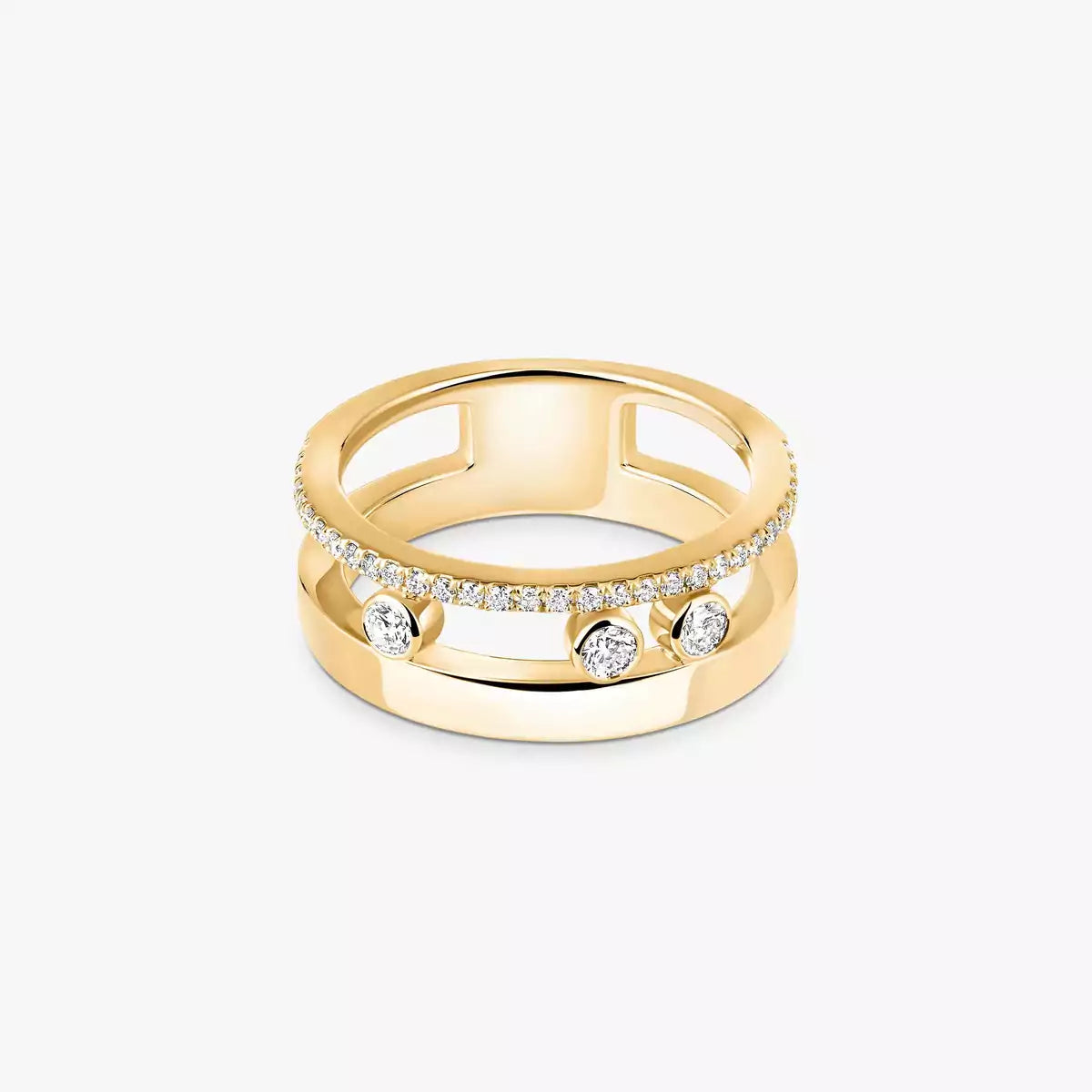[⭐JeweliWhal]Move Romane Diamond Ring