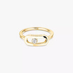 [⭐JeweliWhal]Move Uno Diamond Ring in Gold