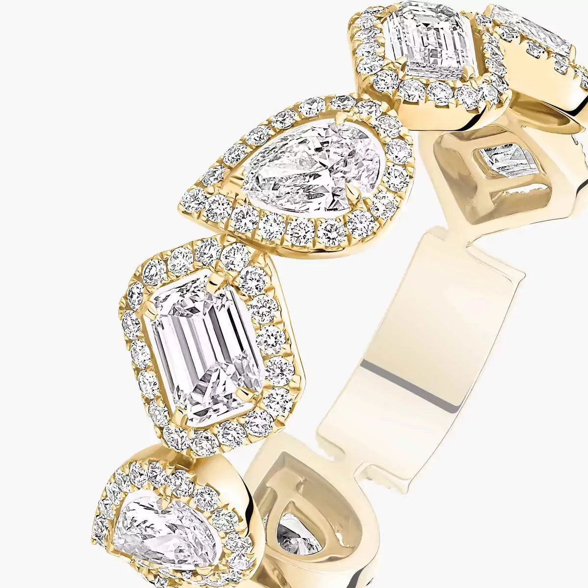 [⭐JeweliWhal]Diamond Wedding Ring My Twin