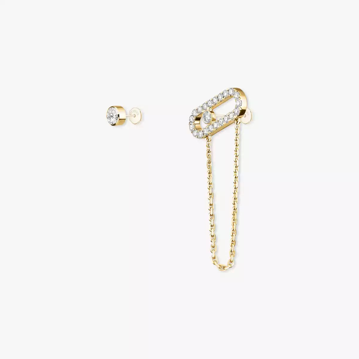 [⭐JeweliWhal]Move Uno Diamond Earrings