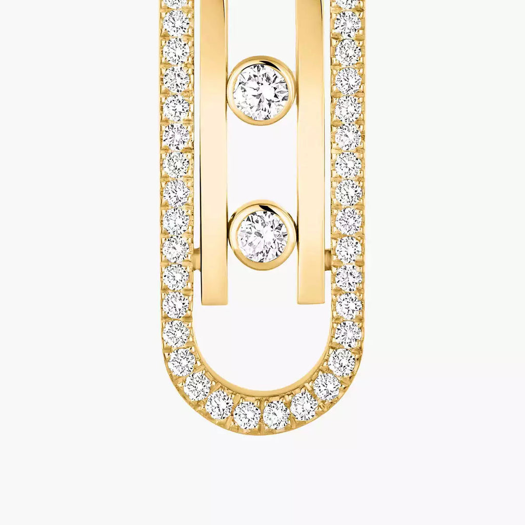 [⭐JeweliWhal]Diamond Pendant Earrings Move 10Th