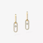 [⭐JeweliWhal]Move Link Diamond Earrings
