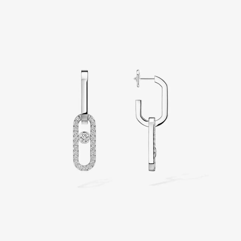 [⭐JeweliWhal]Move Link Diamond Earrings