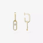 [⭐JeweliWhal]Move Link Diamond Earrings