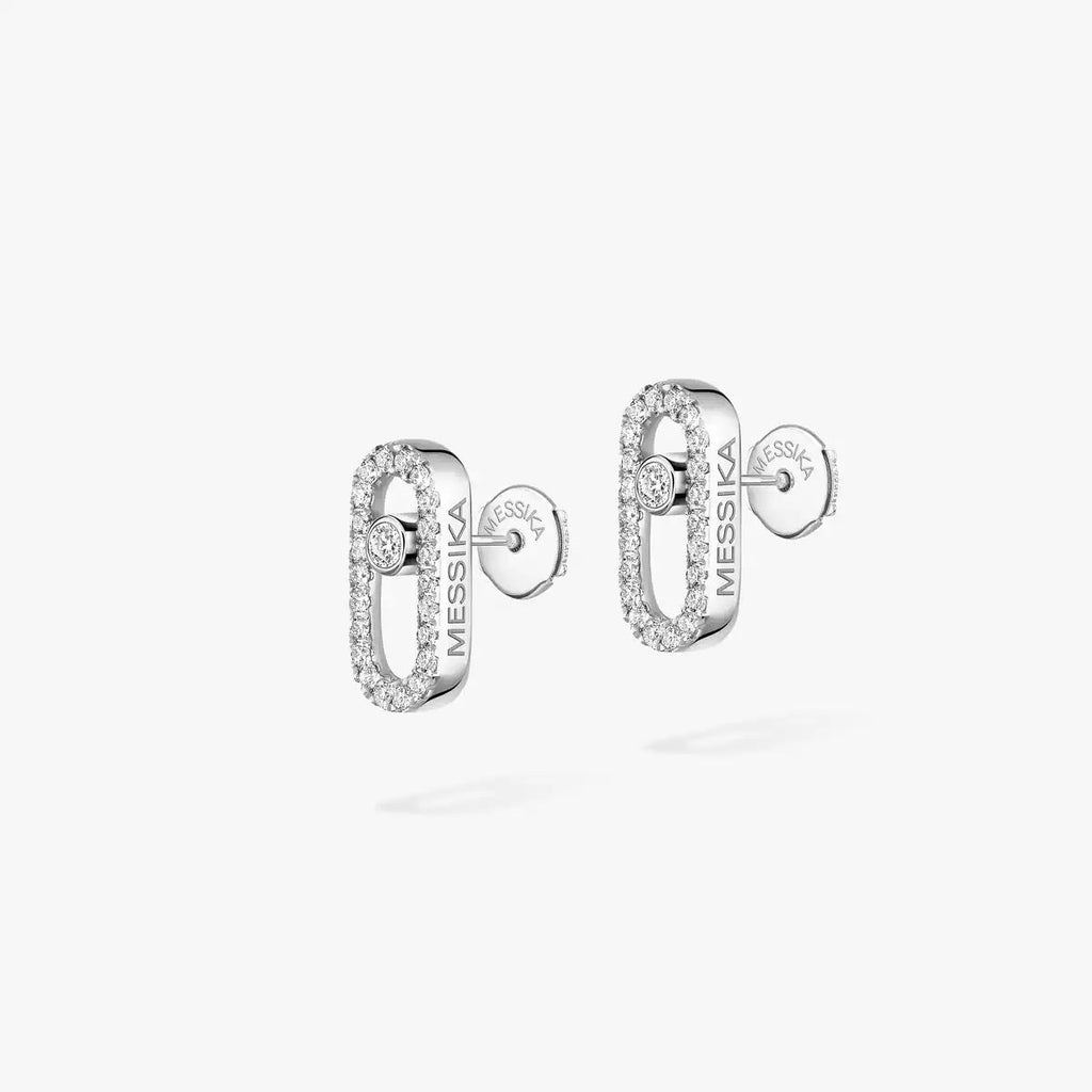 [⭐JeweliWhal]Move Uno Diamond Earrings