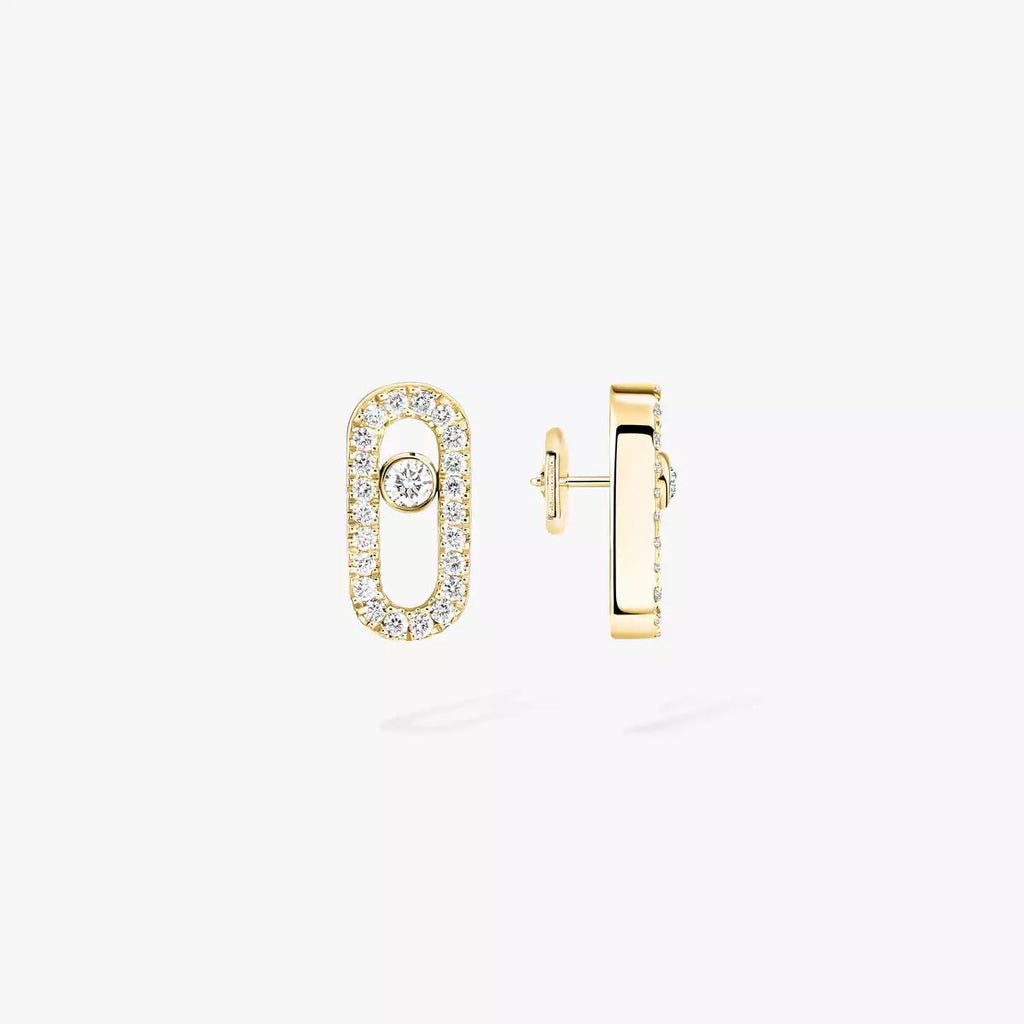[⭐JeweliWhal]Move Uno Diamond Earrings