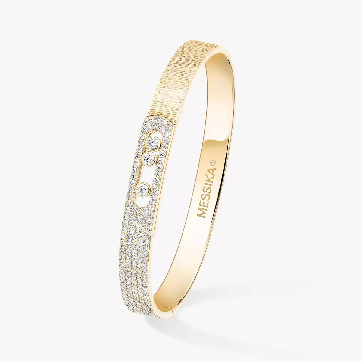 [⭐JeweliWhal]Move Noa Ciselé half pavé bangle
