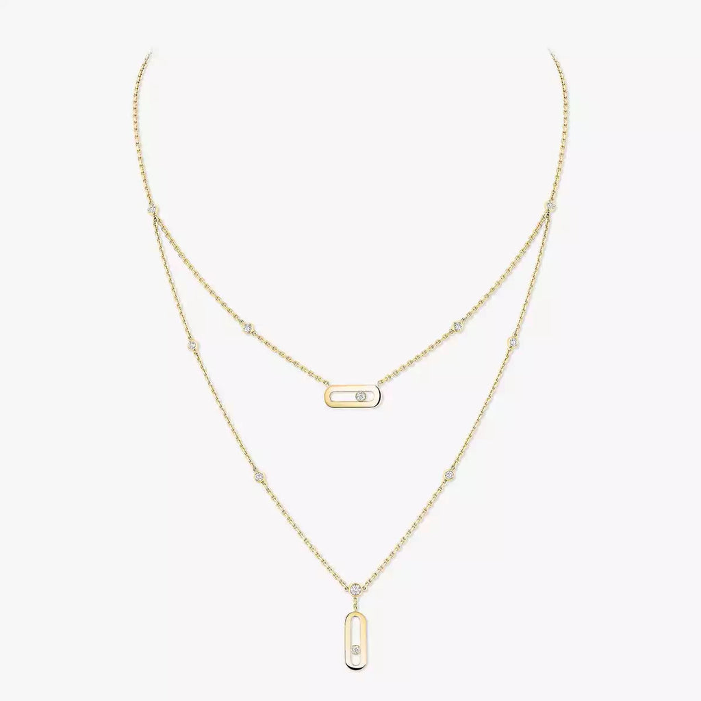 [⭐JeweliWhal] Move Uno Diamond Necklace