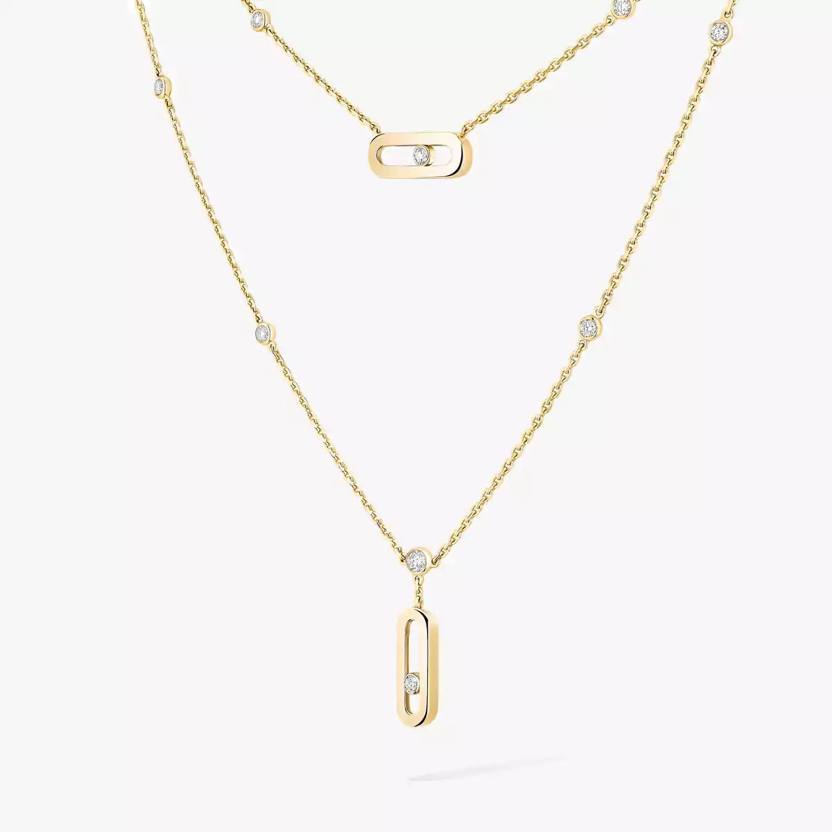 [⭐JeweliWhal] Move Uno Diamond Necklace