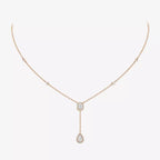[⭐JeweliWhal]Gold Diamond Tie Necklace