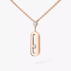 [⭐JeweliWhal] Move Uno Gold Diamond Long Necklace