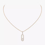 [⭐JeweliWhal]Move Uno Diamond Necklace in Rose Gold