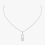 [⭐JeweliWhal]Move Uno Diamond Necklace in Rose Gold
