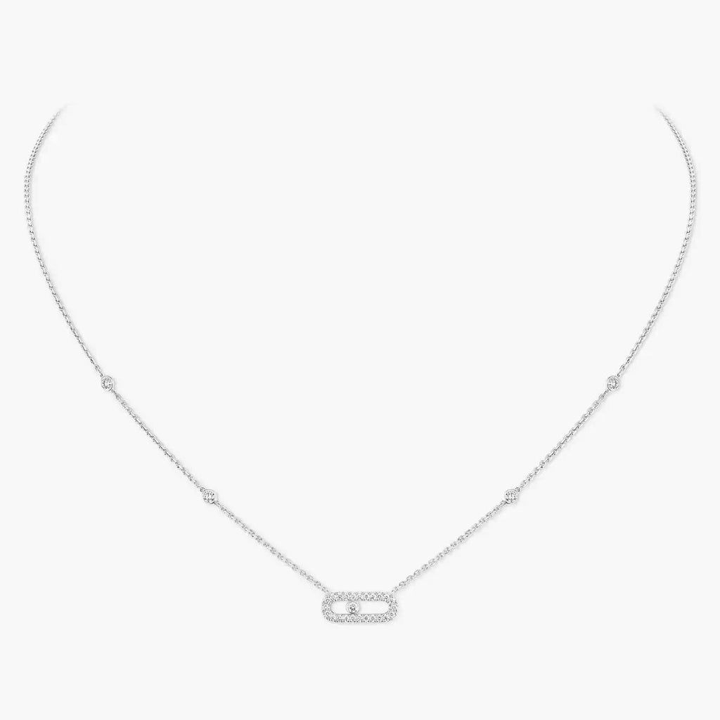 [⭐JeweliWhal]Diamond Necklace Move Uno