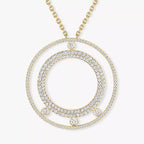 [⭐JeweliWhal]Move Romane Long Pave_-Set Diamond Necklace