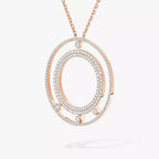 [⭐JeweliWhal]Move Romane Long Pave_-Set Diamond Necklace