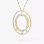 [⭐JeweliWhal]Move Romane Long Pave_-Set Diamond Necklace