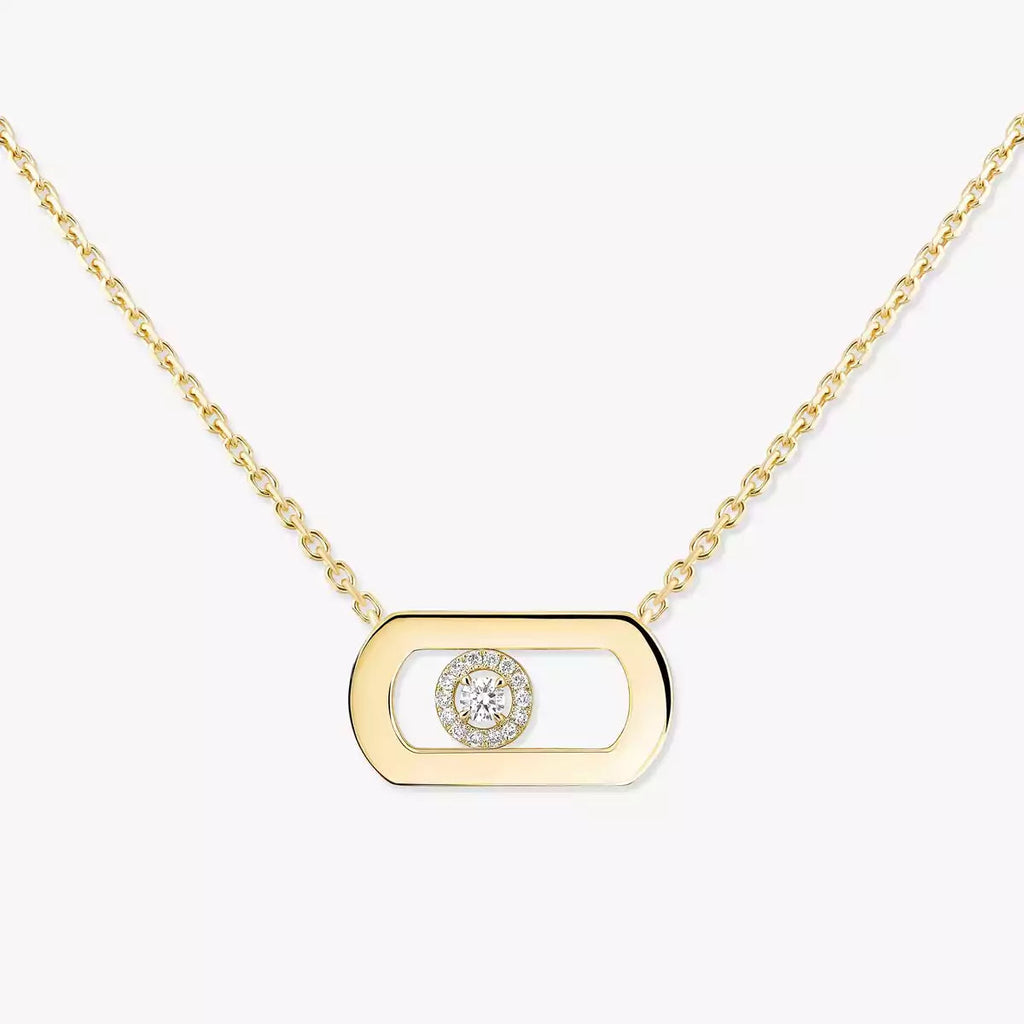 [⭐JeweliWhal]So Move Diamond Necklace in Gold