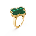 [⭐JeweliWhal]CLOVER MALACHITE RING