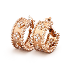 [⭐JeweliWhal]パーリー ダイヤモンド イヤリング