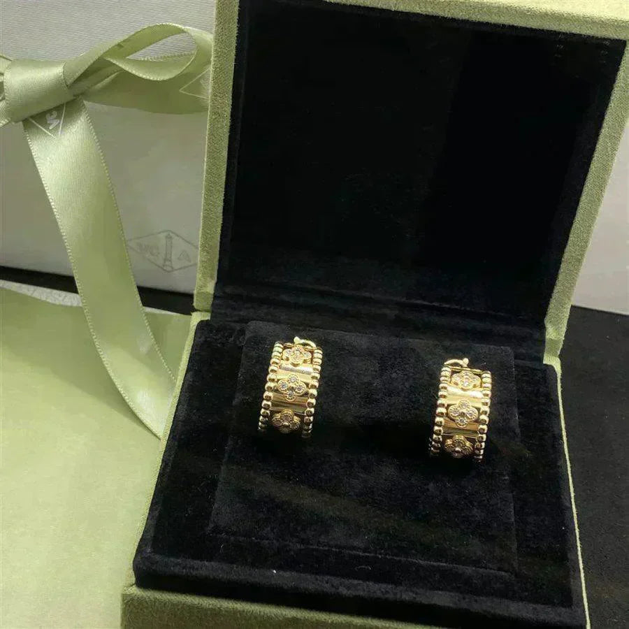 [⭐JeweliWhal]パーリー ダイヤモンド イヤリング