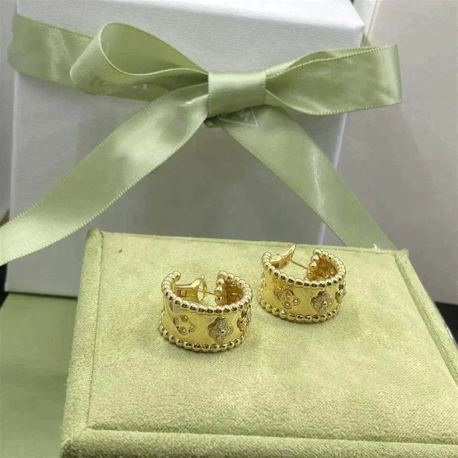 [⭐JeweliWhal]パーリー ダイヤモンド イヤリング