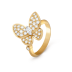 [⭐JeweliWhal]BUTTERFLY DIAMOND RING