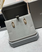[⭐JeweliWhal]MOVE UNO SMALL 1 DIAMOND EARRINGS