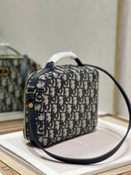 CD CARO 18CM ブルー 斜め刺繍