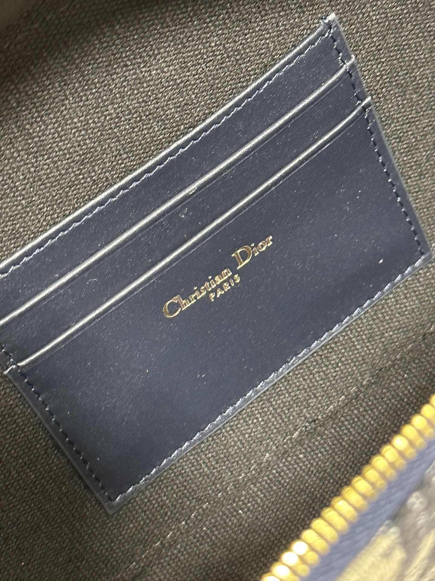 CD CARO 18CM ブルー 斜め刺繍