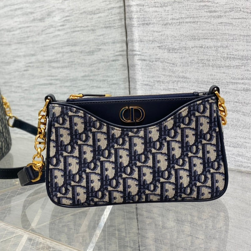 CD ホーボーアベニュー 21cm ブルー 斜め刺繍