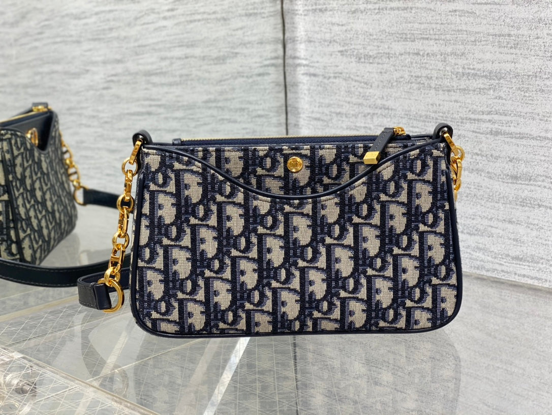 CD ホーボーアベニュー 21cm ブルー 斜め刺繍