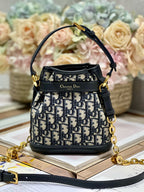 CEST CD 17cm ブルー斜め刺繍