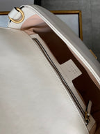 GGマーモント 26.5cm ホワイトカーフスキン ゴールド金具