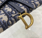 CDサドル WOC 19cm ブルー オービック 刺繍