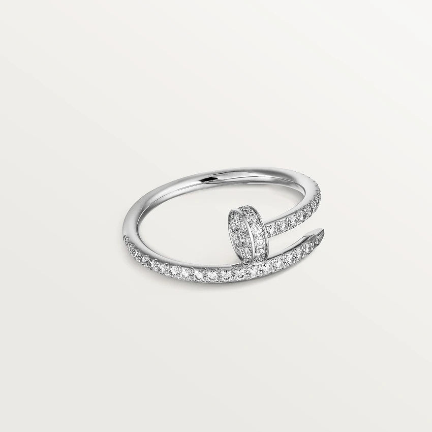 [⭐JeweliWhal]JUSTE RING 1.8MM SILVER DIAMONDS